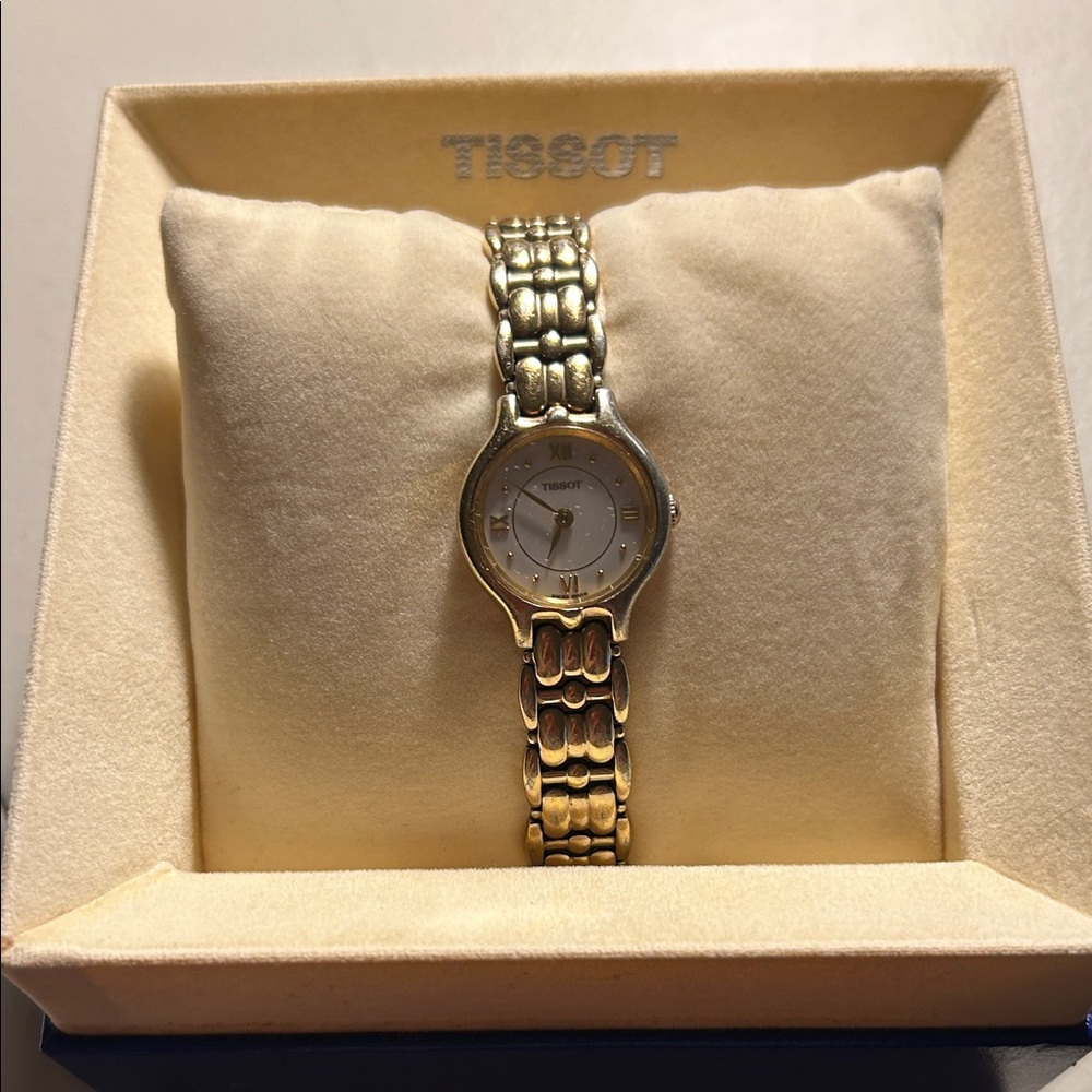 Tissot Gold-Tone Ladies Watch